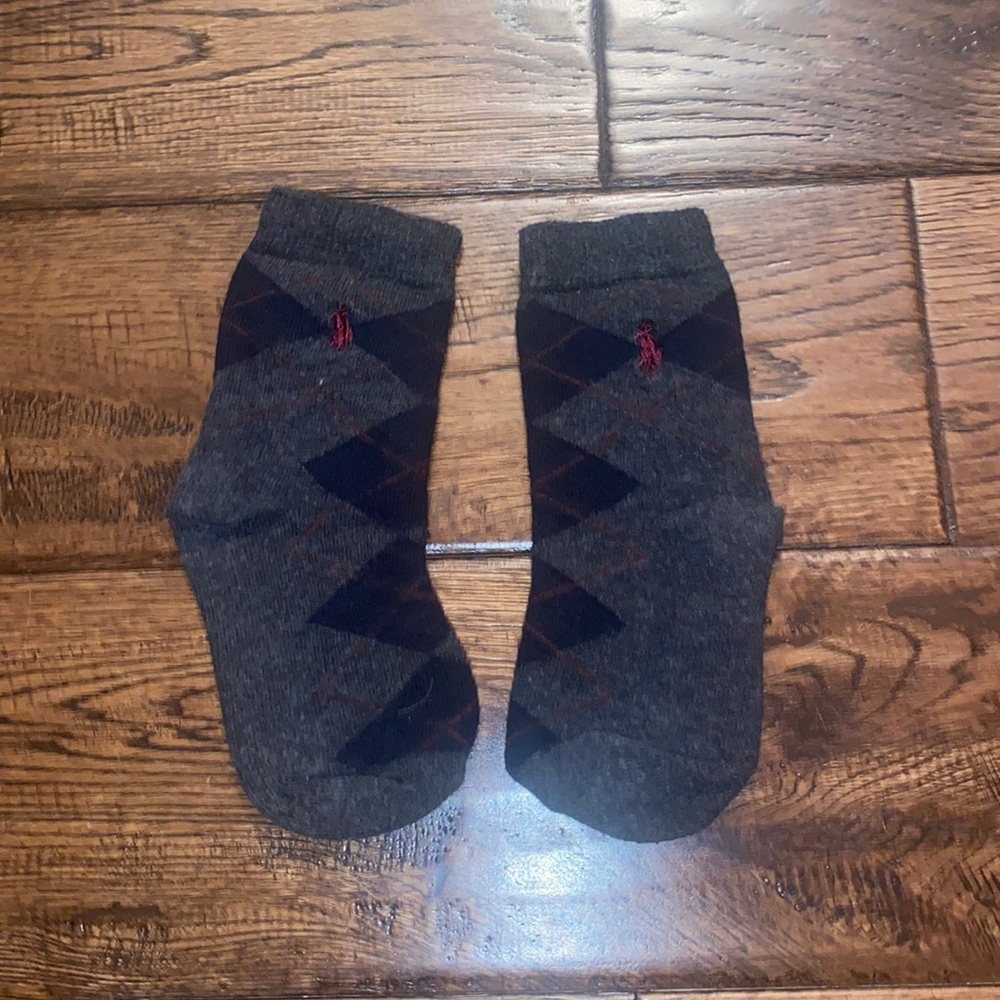 Polo argyle socks